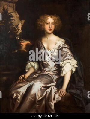 17 Sir Peter Lely - Porträt der Lady Elizabeth Strickland, geb. Pile-Google Kunst Projekt Stockfoto