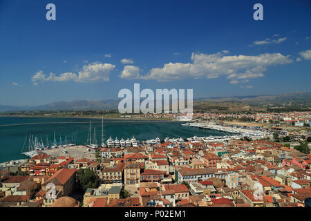 Napflio Antenne Top View Stockfoto