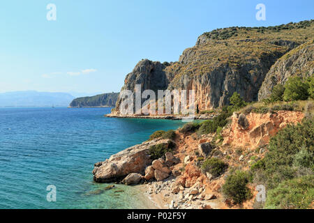 Berg Küste, Nafplio Stockfoto