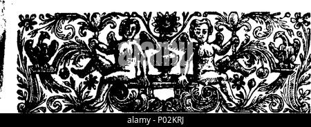 . Englisch: Fleuron aus Buch: eine Sammlung von Briefen veröffentlichen würde in Old England: oder, die konstitutionellen Journal. 42 eine Sammlung von Briefen, die in Old England - veröffentlichen oder das Verfassungsgericht Journal. Fleuron T 102057-4 Stockfoto