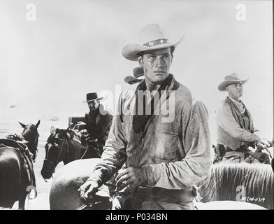 Original Film Titel: DAS GROSSE LAND. Englischer Titel: DAS GROSSE LAND. Regisseur: William Wyler. Jahr: 1958. Stars: CHARLTON HESTON. Quelle: UNITED ARTISTS/Album Stockfoto