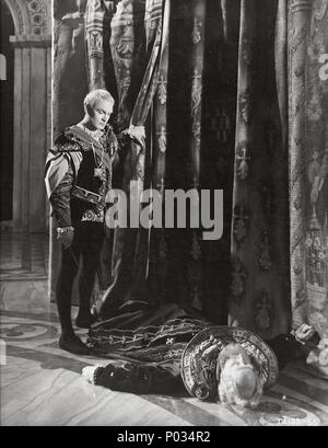 Original Film Titel: Hamlet. Englischer Titel: Hamlet. Regisseur: Laurence Olivier. Jahr: 1948. Stars: Laurence Olivier. Credit: Zwei Städte/Rang/Album Stockfoto