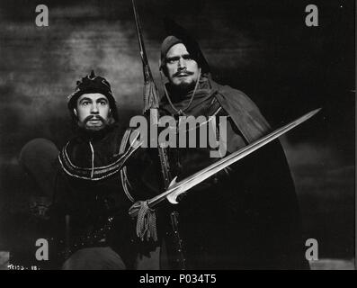 Original Film Titel: Hamlet. Englischer Titel: Hamlet. Regisseur: Laurence Olivier. Jahr: 1948. Stars: ESMOND KNIGHT. Credit: Zwei Städte/Rang/Album Stockfoto