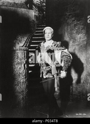 Original Film Titel: Hamlet. Englischer Titel: Hamlet. Regisseur: Laurence Olivier. Jahr: 1948. Stars: Laurence Olivier. Credit: Zwei Städte/Rang/Album Stockfoto