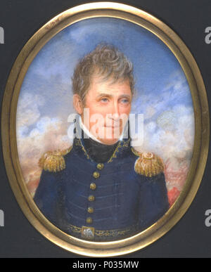 3 Andrew Jackson (1767 - 1845) Stockfoto