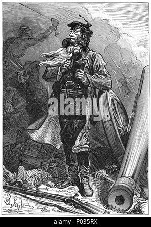 10 "Die geheimnisvolle Insel" von Jules Férat005 Stockfoto