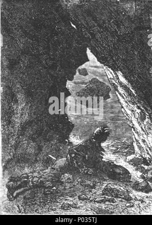 10 "Die geheimnisvolle Insel" von Jules Férat016 Stockfoto
