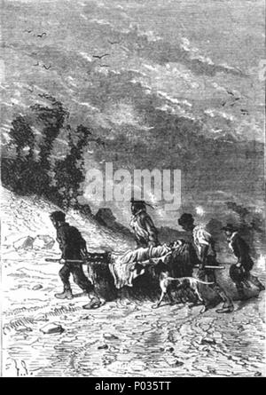 10 "Die geheimnisvolle Insel" von Jules Férat 020 Stockfoto