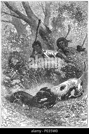 10 "Die geheimnisvolle Insel" von Jules Férat 022 Stockfoto