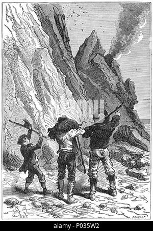 10 "Die geheimnisvolle Insel" von Jules Férat 023 Stockfoto