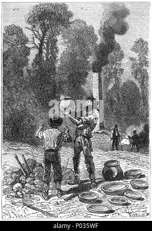 10 "Die geheimnisvolle Insel" von Jules Férat 032 Stockfoto