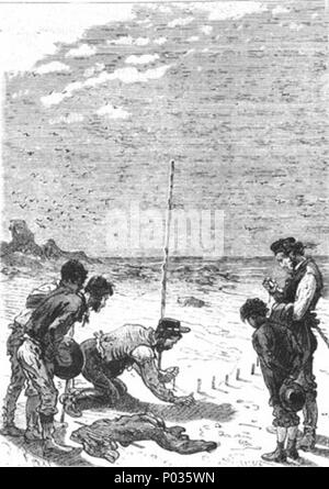 10 "Die geheimnisvolle Insel" von Jules Férat 035 Stockfoto