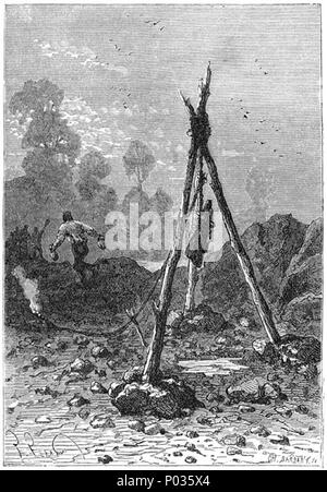 10 "Die geheimnisvolle Insel" von Jules Férat 043 Stockfoto