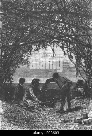 11 "Die geheimnisvolle Insel" von Jules Férat077 Stockfoto