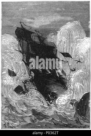 11 "Die geheimnisvolle Insel" von Jules Férat 114 Stockfoto