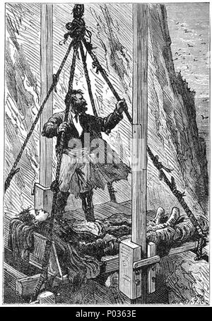 11 "Die geheimnisvolle Insel" von Jules Férat 127 Stockfoto