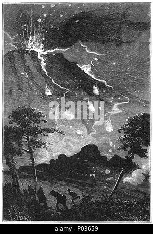 11 "Die geheimnisvolle Insel" von Jules Férat 151 Stockfoto