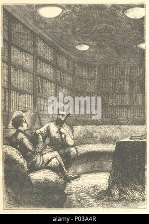 . Nautilus Bibliothek Nemo Aronnax 21 20000 Nautilus Bibliothek Nemo Aronnax Stockfoto