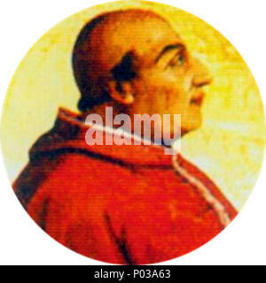 . Englisch: Porträts von en: Papst Alexander VI. Im en: Basilika St. Paul vor den Mauern Rom Italiano: Ritratto di: Papa Alessandro VI nella: Basilica di San Paolo fuori La Mura, Roma. 15./16. Jahrhundert. Unbekannt 21 214 - Alexander VI. Stockfoto