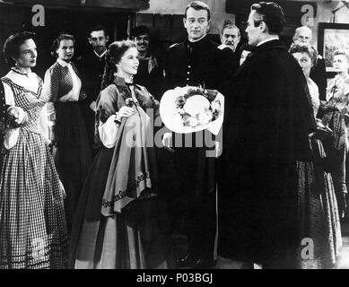 Original Film Titel: FORT APACHE. Englischer Titel: FORT APACHE. Regisseur: John Ford. Jahr: 1948. Stars: JOHN WAYNE, Henry Fonda; Shirley Temple. Credit: RKO RADIO/Album Stockfoto