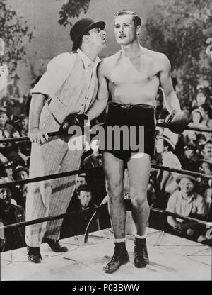 Original Film Titel: GENTLEMAN JIM. Englischer Titel: GENTLEMAN JIM. Regisseur: Raoul Walsh. Jahr: 1942. Stars: Errol Flynn; ALLEN JENKINS. Credit: WARNER BROS./FIRST NATIONAL/Album Stockfoto