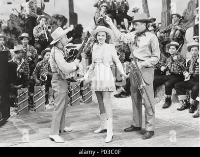 Original Film Titel: MÄDCHEN VERRÜCKT. Englischer Titel: WENN DIE MÄDCHEN TREFFEN, DIE JUNGEN. Regisseur: NORMAN TAUROG. Jahr: 1943. Stars: Judy Garland. Credit: M.G.M/Album Stockfoto