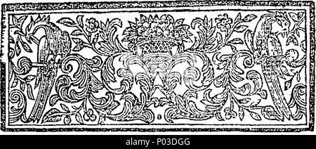 . Englisch: Fleuron aus Buch: eine Gebühr würde zum Klerus der Arch-Deaconry von Middlesex. An seinem primären Visitation. Von R.Altham, D.D. Arch-Deacon von Middlesex. 34 eine Gebühr würde zum Klerus der Arch-Deaconry von Middlesex Fleuron T 030452-2 Stockfoto