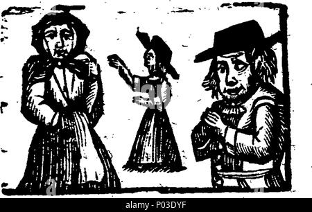 . Englisch: Fleuron aus Buch: eine Auswahl und unterhaltsamen Dialog zwischen Hughson den cobler und Margery seiner Frau; das geschah ungefähr zwölf Uhr, bei seiner Ankunft aus dem Wirtshaus. 35 EINE AUSWAHL und unterhaltsamen Dialog zwischen Hughson den cobler und Margery seiner Frau; das geschah ungefähr zwölf Uhr Fleuron T 100722-2 Stockfoto