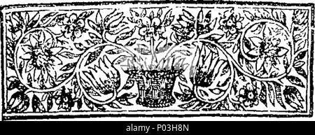 . Englisch: Fleuron aus Buch: eine Sammlung der besten englischen spielt. Vol. I., Julius Caesar, Macbeth, Hamlet, Othello: Herr Wm. Shakespear. 48 eine Sammlung der besten englischen spielt Fleuron T 115685-12 Stockfoto
