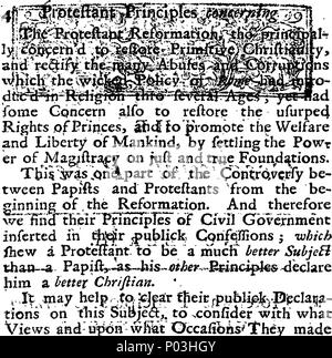 . Englisch: Fleuron aus Buch: eine Sammlung der Occasional Papers für das Jahr 1716. Mit einem Vorwort. 48 eine Sammlung der Occasional Papers für das Jahr 1716. Mit einem Vorwort. Fleuron T 217460-11 Stockfoto