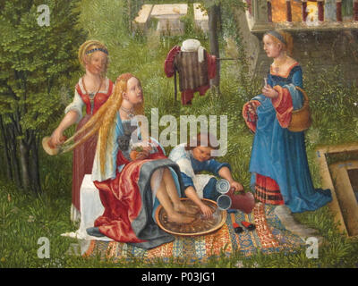 . Italiano: Susanna al Bagno. Susanna und die Ältesten. 1526 274 Albrecht Altdorfer, Susanna al Bagno 04. Stockfoto