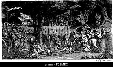 . Englisch: Fleuron aus Buch: ein Kommentar auf der historischen Bücher des Alten Testaments, nämlich Genesis. Exodus. 3.Mose. Zahlen. Deuteronomium. Joshua. Richter. Ruth. I. Samuel. Ii. Samuel. I. in der Könige. Ii. Könige. I. in der Chronik. Ii. Chroniken. Esra. Nehemia. Esther. In zwei Bänden. Durch die richtige Hochwürden in Gott, Dr. Patrick Symon, Ende Herrn Bischof von Ely. Die fünfte Ausgabe korrigiert. Zu dem ist ein compleat alphabetischen Tabelle hinzugefügt. 52 ein Kommentar auf der historischen Bücher des Alten Testaments, viz Fleuron T 132650-7 Stockfoto
