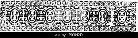 . Englisch: Fleuron aus Buch: ein Kommentar auf den Propheten Jesaja. Von William Lowth, B. D. Prebendary von Winchester. 53 ein Kommentar auf den Propheten Jesaja. Von William Lowth, B. D. Prebendary von Winchester. Fleuron T 113051-2 Stockfoto