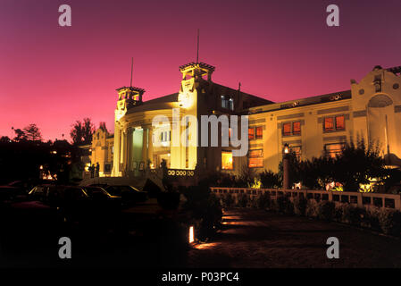 1992 historische CASINO MUNICIPAL VINA DEL MAR CHILE Stockfoto