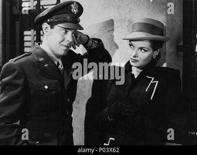 Original Film Titel: junge Witwe. Englischer Titel: junge Witwe. Regisseur: Edwin L. MARIN. Jahr: 1946. Stars: Jane Russell. Quelle: UNITED ARTISTS/Album Stockfoto