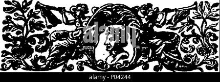 . Englisch: Fleuron aus Buch: eine kritische und historische Darstellung der alle gefeierten Bibliotheken im Ausland, sowie antike wie moderne und vor allem den Vatikan. Mit allgemeinen Betrachtungen auf die Wahl der Bücher, und die Methode der Einrichtung von Bibliotheken. Eine Arbeit von großem Nutzen für alle Männer von Buchstaben. Zweite Ausgabe. Ein Herr des Tempels. 76 Eine kritische und historische Darstellung der alle gefeierten Bibliotheken im Ausland, sowie antike wie moderne, und vor allem der Vatikan Fleuron T 151090-33 Stockfoto