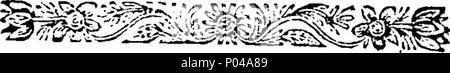 . Englisch: Fleuron aus Buch: eine kritische Überprüfung der Publick Gebäude, Statuen und Ornamente in und um London und Westminster. Mit dem Präfix. Die Dimensionen der Kirche St. Peter in Rom und der St. Paul's Cathedral in London. 76 eine kritische Überprüfung der Publick Gebäude, Statuen und Ornamente in und über London und Westminster Fleuron T 056391-10 Stockfoto
