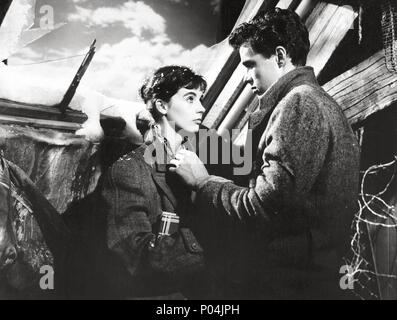 Original Film Titel: Das Tagebuch der Anne Frank. Englischer Titel: Das Tagebuch der Anne Frank. Regisseur: George Stevens. Jahr: 1959. Stars: MILLIE PERKINS; RICHARD BEYMER. Quelle: 20th Century Fox/Album Stockfoto