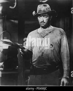 Original Film Titel: EL DORADO. Englischer Titel: EL DORADO. Regisseur: Howard Hawks. Jahr: 1966. Stars: Robert Mitchum. Quelle: Paramount Pictures/Album Stockfoto