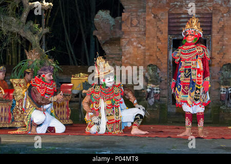 Sunda Upasunda, Barong und Kris Tanz, Arma Theater, Ubud, Bali, Indonesien Stockfoto