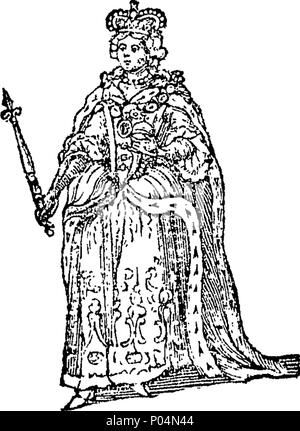 . Englisch: Fleuron aus Buch: A compendious Geschichte von England, von der Invasion durch die Römer, zu Beginn des Jahres MDCCLXXXIX. Mit der Karte von Großbritannien und Irland, und Thirty-Two Schnitte von allen Königen und Königinnen, die seit der Eroberung geherrscht haben. 56A compendious Geschichte von England, von der Invasion durch die Römer, zu Beginn des Jahres MDCCLXXXIX Fleuron T 057741-23 Stockfoto