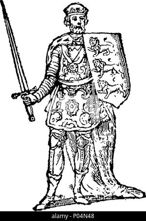 . Englisch: Fleuron aus Buch: A compendious Geschichte von England, von der Invasion durch die Römer, zu Beginn des Jahres MDCCLXXXIX. Mit der Karte von Großbritannien und Irland, und Thirty-Two Schnitte von allen Königen und Königinnen, die seit der Eroberung geherrscht haben. 56A compendious Geschichte von England, von der Invasion durch die Römer, zu Beginn des Jahres MDCCLXXXIX Fleuron T 057741-8 Stockfoto