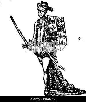 . Englisch: Fleuron aus Buch: A compendious Geschichte von England, von der Invasion durch die Römer, bis in die heutige Zeit. Mit der Karte von Großbritannien und Irland geschmückt und mit Thirty-One Schnitte von allen Königen und Königinnen, die Herrschaft seit der Eroberung verschönert. 56A compendious Geschichte von England, von der Invasion durch die Römer, bis in die heutige Zeit Fleuron T 057740-14 Stockfoto