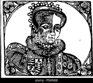 . Englisch: Fleuron aus Buch: A compendious Geschichte der Könige von England: von König Wilhelm der Erste, (Allgemein nennen würde der Eroberer) bis ins elfte Jahr des Kï¿½igreichs des Ihrer Majestät, unseren Soveraign Lady Queen Anne; geben einen Überblick über die wichtigsten Angelegenheiten sowohl in Kirche und Staat, der occurr würde in jeder Herrschaft: mit dem Bild der einzelnen Monarchen Präfix "zu seiner Regierungszeit. 56A compendious Geschichte der Könige von England - von König Wilhelm der Erste Fleuron N 027559-15 Stockfoto