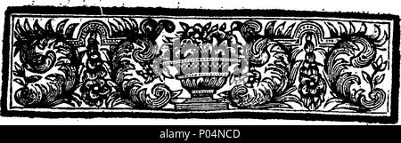 . Englisch: Fleuron aus Buch: A compendious Geschichte der Aufstieg und Fortschritt der Reformation der Kirche hier in England, von popish Dunkelheit und Aberglauben. Zusammen mit einem Konto einer Nichtkonformität und die Anlage, die seit der Reformation. Von Daniel Disney, Esq;. 56A compendious Geschichte der Aufstieg und Fortschritt der Reformation der Kirche hier in England, von popish Finsternis und Aberglaube Fleuron T 129637-6 Stockfoto