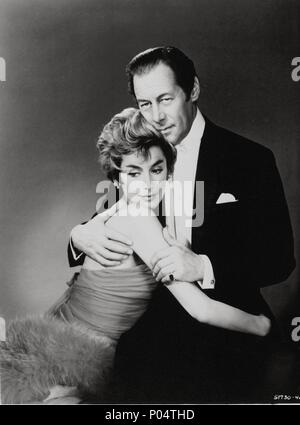 Original Film Titel: der WIDERSTREBENDE DEBÜTANTIN. Englischer Titel: Die WIDERSTREBENDE DEBÜTANTIN. Regisseur: VINCENTE MINNELLI. Jahr: 1958. Stars: REX HARRISON; KAY KENDALL. Credit: M.G.M/Album Stockfoto