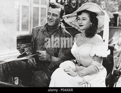 Original Film Titel: DIE KÄMPFE KENTUCKIAN. Englischer Titel: The Fighting KENTUCKIAN. Film Regie: George WAGGNER. Jahr: 1949. Stars: JOHN WAYNE. Credit: REPUBLIK BILDER / Album Stockfoto