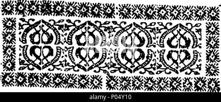 . Englisch: Fleuron aus Buch: zerschlagenen und demütigen Herzen. Mit Motiven und Überlegungen darauf vorzubereiten. 73 zerschlagenen und demütigen Herzen. Mit Motiven und Überlegungen darauf vorzubereiten. Fleuron T 082734-1 Stockfoto