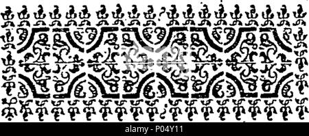 . Englisch: Fleuron aus Buch: zerschlagenen und demütigen Herzen. Mit Motiven und Überlegungen darauf vorzubereiten. 73 zerschlagenen und demütigen Herzen. Mit Motiven und Überlegungen darauf vorzubereiten. Fleuron T 082734-3 Stockfoto