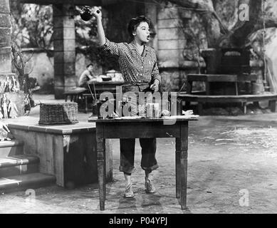 Original Film Titel: Daddy Long Legs. Englischer Titel: Daddy Long Legs. Regisseur: JEAN NEGULESCO. Jahr: 1955. Stars: LESLIE CARON. Quelle: 20th Century Fox/Album Stockfoto